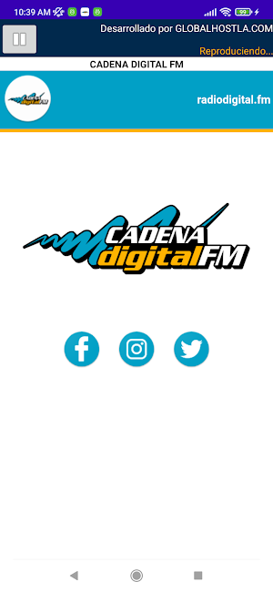 CADENA DIGITAL FM Screenshot 0