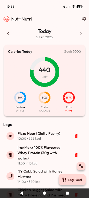 NutriNutri Screenshot 0