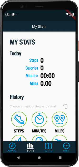 NuStep Companion Screenshot 1