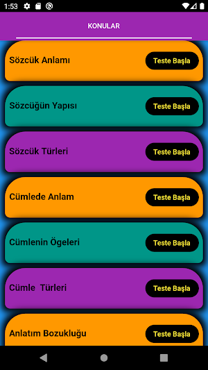 TYT TÜRKÇE ÇIKMIŞ SORULAR Screenshot 0