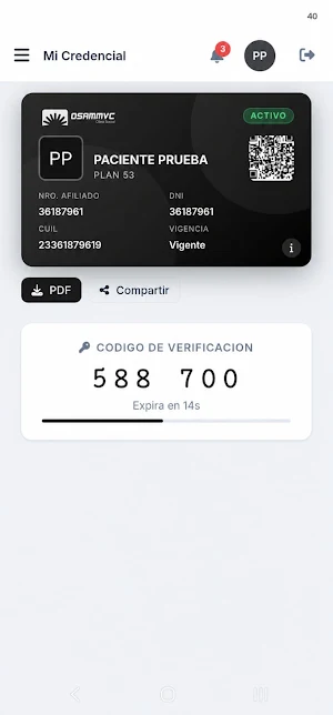 OSAMMVC Oficina Virtual Screenshot 1
