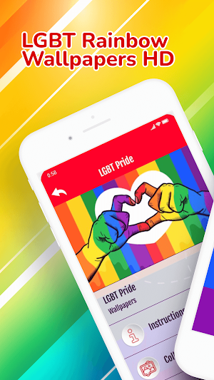 LGBTQ Rainbow Pride Wallpapers Screenshot 0