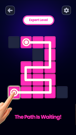 One Line Fill Block Puzzle Screenshot 2