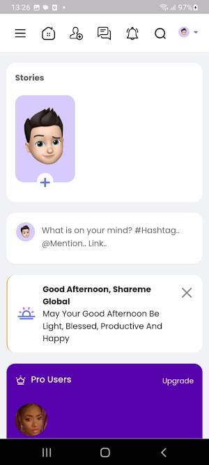 Share Me Global Screenshot 1