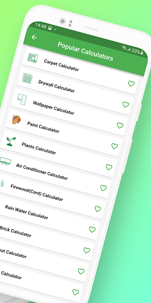 Handyman Calculator Screenshot 1