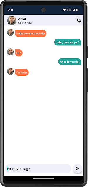 Glent A4 Fake Call Video Chat Screenshot 2