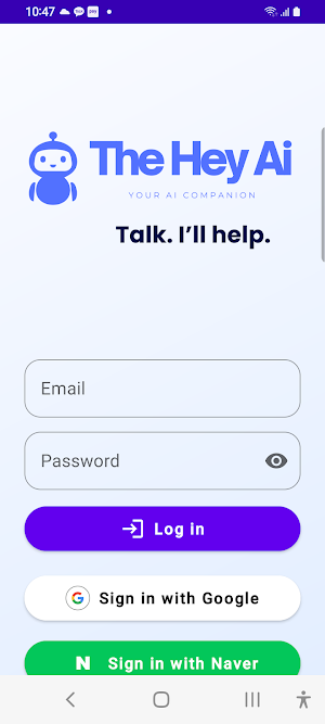 The Hey Ai - Your AI Companion Screenshot 0