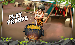 Scary Teacher Stone Age Screenshot 0