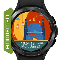 Watch Face Muslim Eid wear OS