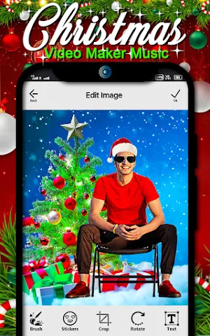 Christmas video maker music Screenshot 2