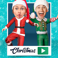 Christmas Face - Photo dance