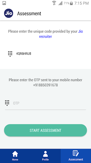 Jio Careers Screenshot 2