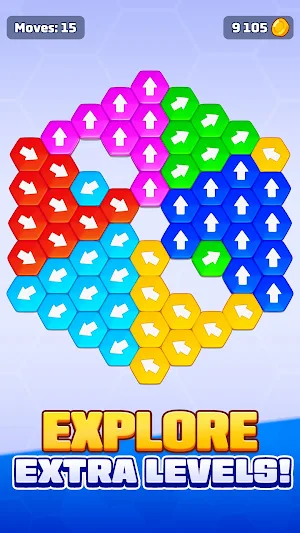 Hexa Swipe Screenshot 3