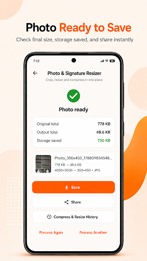 Photo & Signature Resizer Screenshot 3