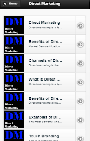Direct Marketing Screenshot 0
