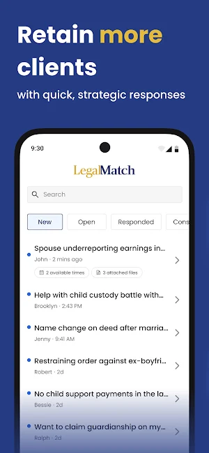 LegalMatch for Attorneys Screenshot 1