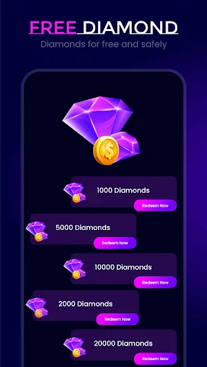 Daily Diamond FFF FF Skin Tips Screenshot 1