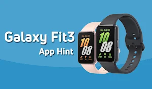 Galaxy Fit3 App Hint Screenshot 0