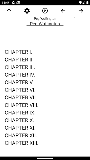 Book, Peg Woffington Screenshot 0