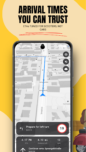 Urban Rider Scooter Navigation Screenshot 3