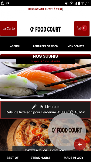 O Food Court Screenshot 1
