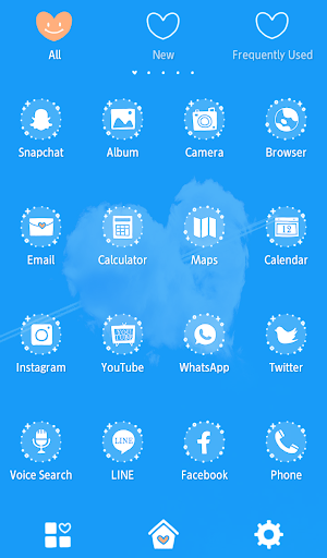 Heart-Shaped Cloud +HOME Screenshot 2