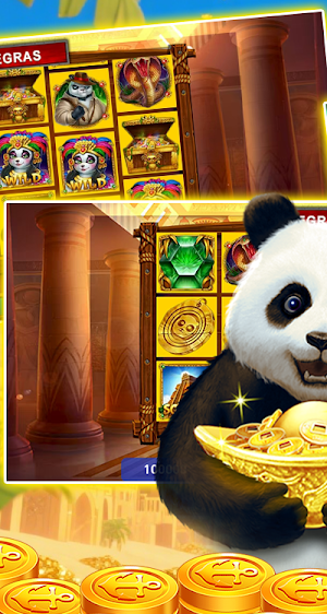 Lucky Crazy Happy Slots Screenshot 1