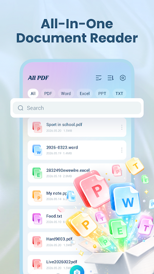 All PDF: Reader, Editor Screenshot 1