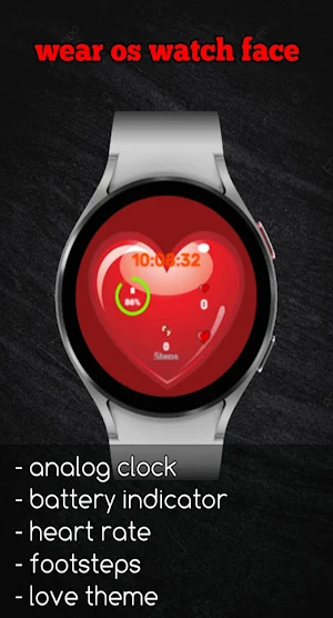 watchface valentine Screenshot 3
