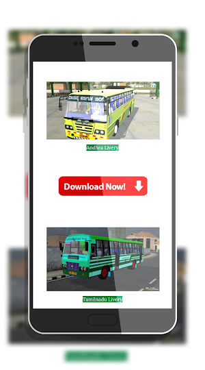 Tamil Bus Mod Livery | Indonesia Bus Simulator Screenshot 0