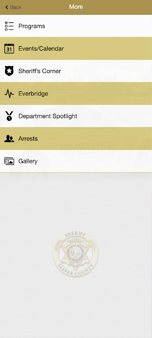 Jasper County Sheriff's Office Screenshot 3