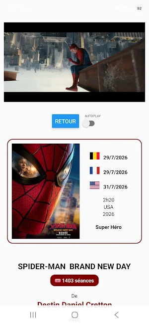 Cinemaniacs.be Screenshot 2
