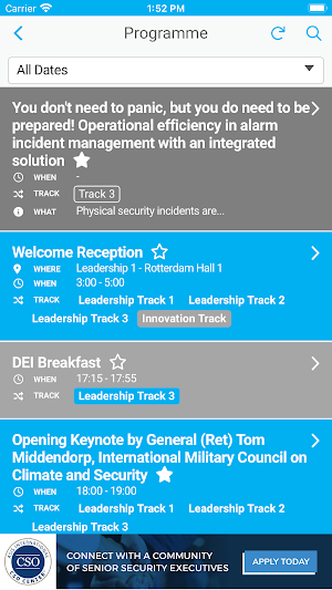 ASIS Europe 2024 Screenshot 1
