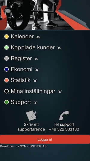 Gym Control Personalapp Screenshot 0