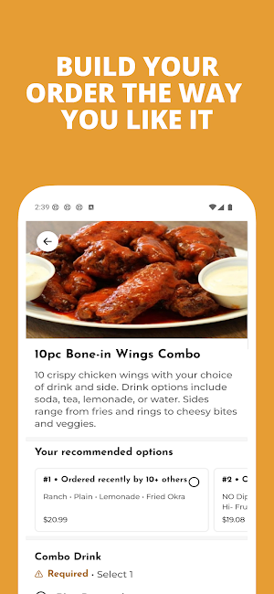 wingsNsides Screenshot 1
