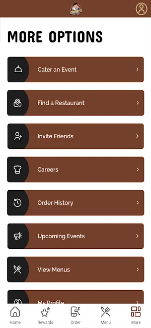 Chubby's App Screenshot 2
