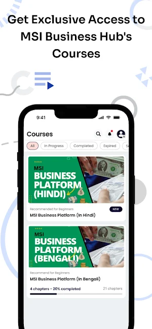 MSI Business Hub Screenshot 1