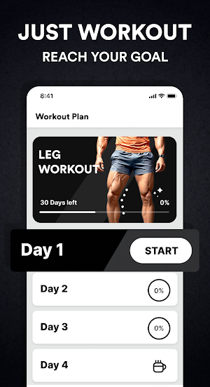 Leg Workouts for Men Screenshot 0