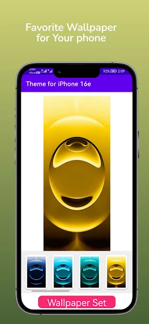 Theme for iPhone 16e Screenshot 1