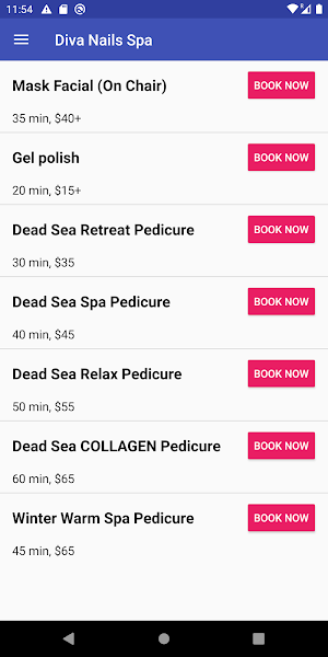 Diva Nails Spa Screenshot 2