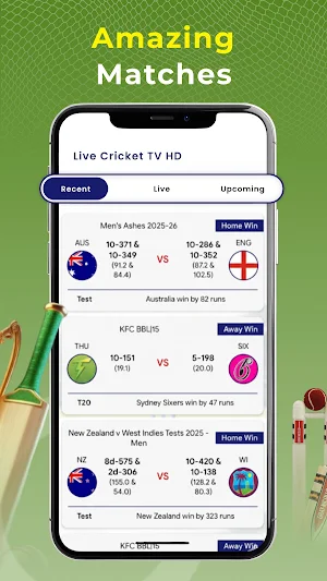 Live Cricket TV HD Screenshot 1