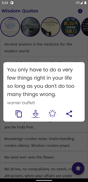 Wisdom Quotes and Sayings Screenshot 0