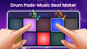 Real Electro Drum Pad Machine Screenshot 0