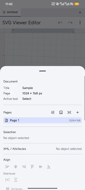 SVG Viewer Editor Screenshot 1