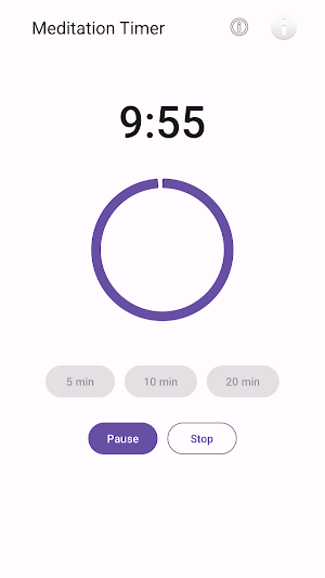 Simple Meditation Timer Screenshot 2