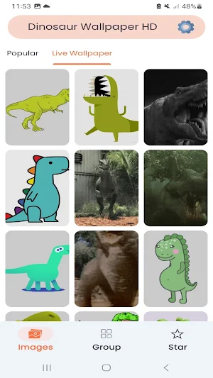 Dinosaur Wallpaper HD Screenshot 3