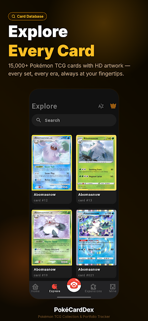 PokéCardDex-Pokémon Card Value Screenshot 1