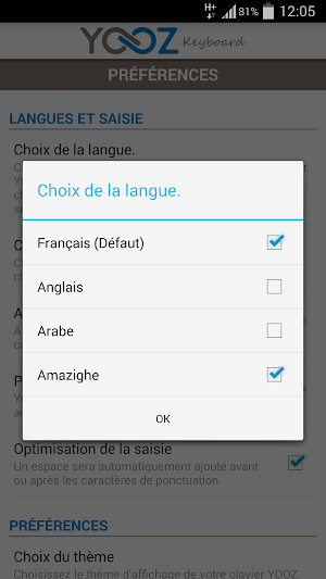 YOOZ Keyboard Screenshot 3