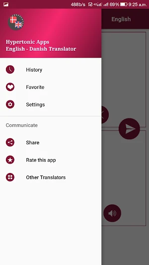 Danish - English Translator Screenshot 3