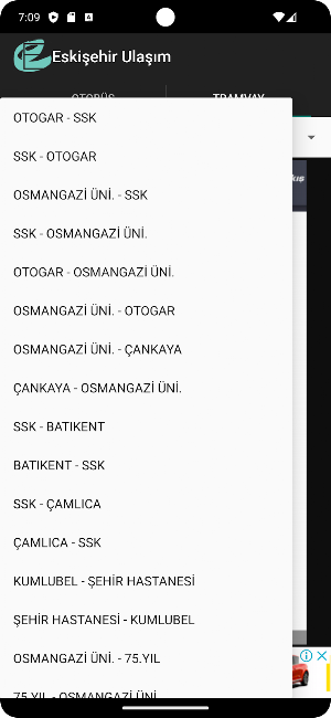 Eskişehir Otobüs ve Tramvay Screenshot 3